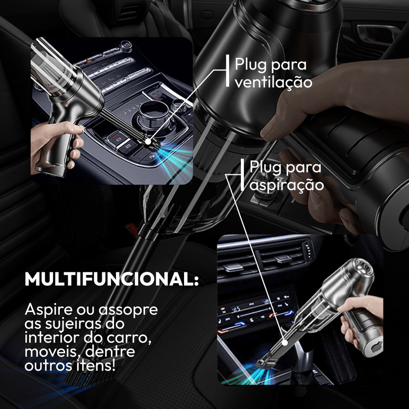 Super Aspirador Portátil MaxTurbo™️ [OFERTA LIMITADA + 65% OFF] - Turbo Brasil